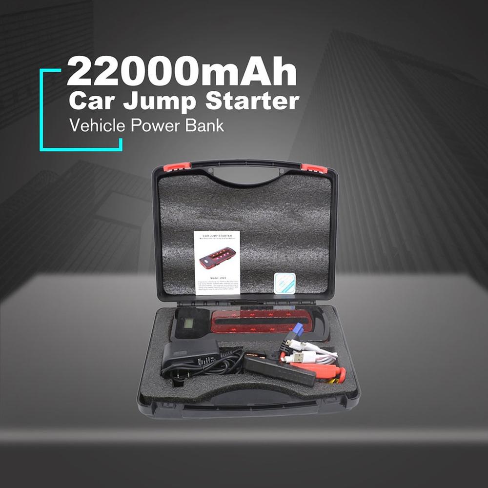 Auto Jump Starter Draagbare Uitgangspunt Apparaat Lichter 4USB 22000mAh Auto Starter 600A Draagbare Auto Starter Lichter