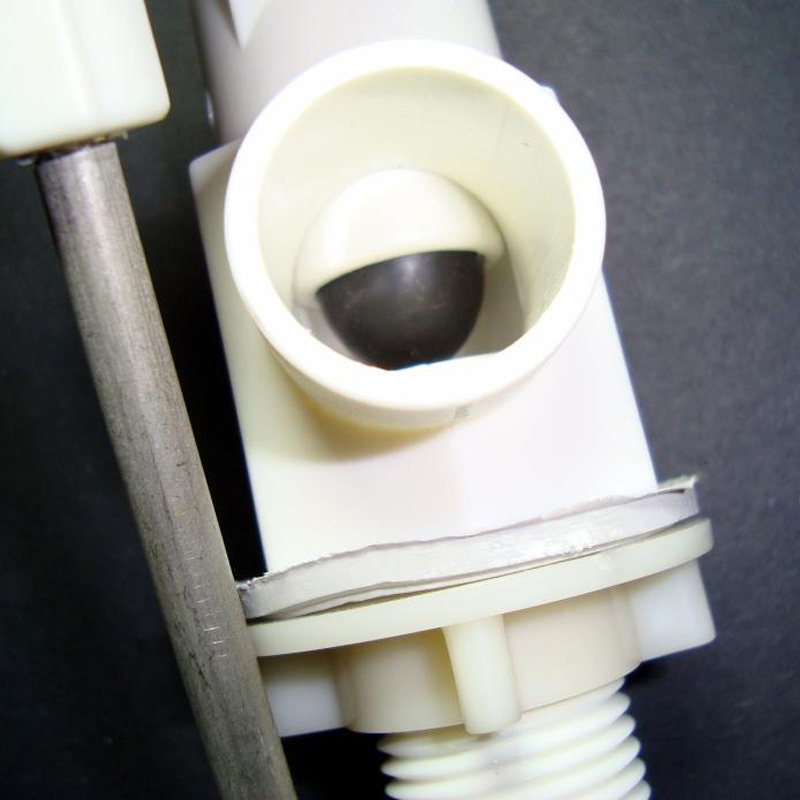 Vertical and horizontal Dual Float Valve Cold and Water Tank Floating Ball Valve Stem Flow Control Cistern 1 Pcs