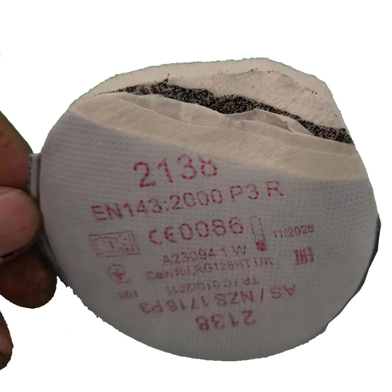 2138 Filtro de partículas P3 R con nivel de consumo para máscara antipolvo respiradora serie 3m 6800 7502 6200