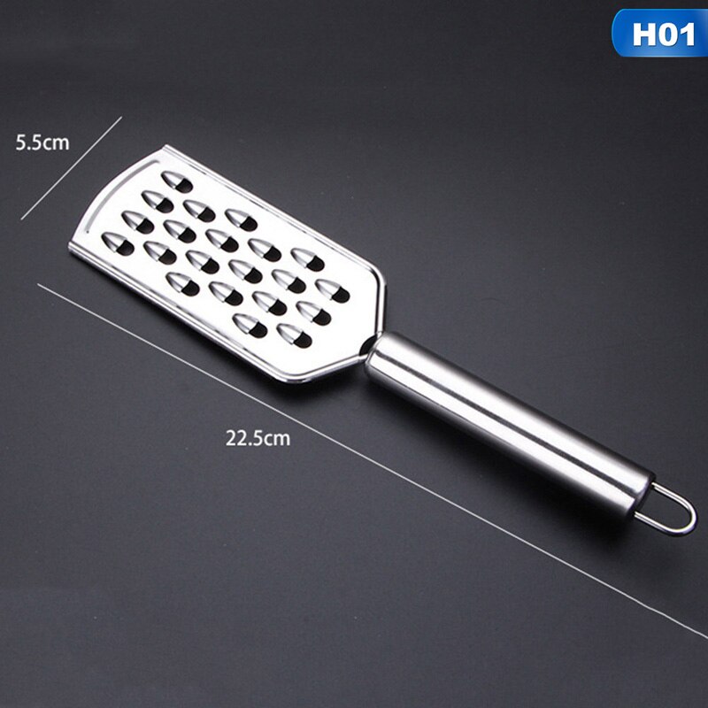 Stainless Steel Cheese Grater Chipper Lemon Peel Polishing Planer Shavings Cheese Slicer Fruit Knife Kitchen Gadget Tools: 1