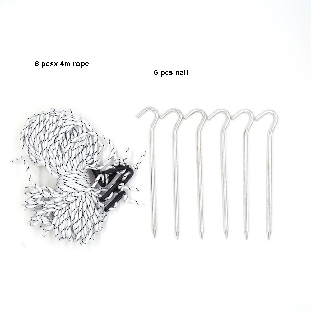 4X3M 3X3M Luifel Waterdicht Tarp Tent Schaduw Ultralight Tuin Luifel Zonnescherm Outdoor Camping Hangmat toeristische Strand Zon Onderdak