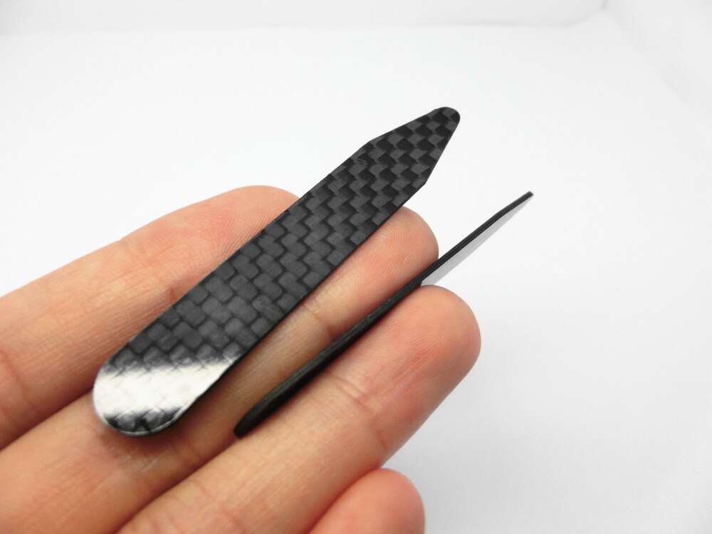 Shanh zun karbonfiber krage avstivere 8 stk sett
