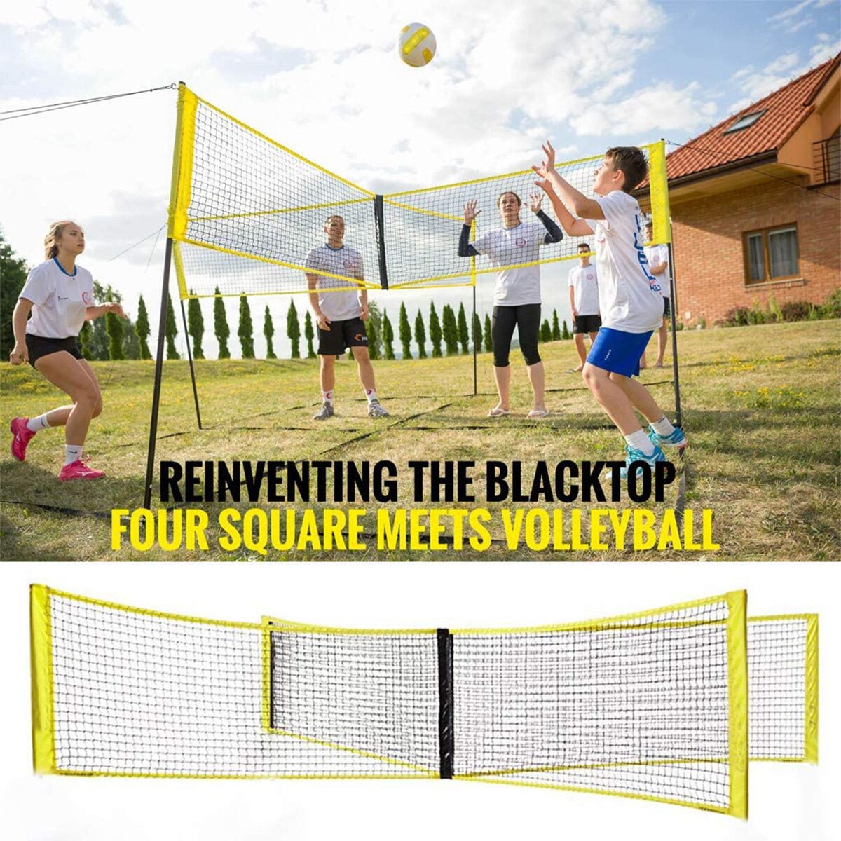 Badminton Netto Draagbare Volleybal Netto Sportartikelen Geschikt Voor Indoor En Outdoor
