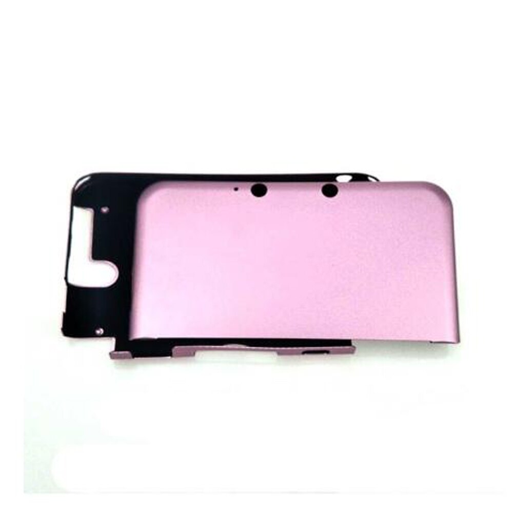 YuXi Anti-shock Hard Aluminum Metal Box Protective Skin Cover Case Shell for Nintendo 3DS XL LL: pink