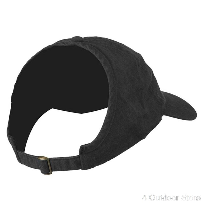 Sombrero de béisbol con cola de caballo y espalda descubierta, medio vacío, para adulto, para mujer, Color sólido, ajustable, transpirable, desordenado, gorra O01 20,: NO.3