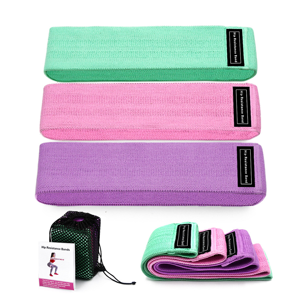 Sfit vrouwen oefencirkelband yoga sport weerstandsbanden pilates spier heuptraining rubberen lussen fitnessapparatuur