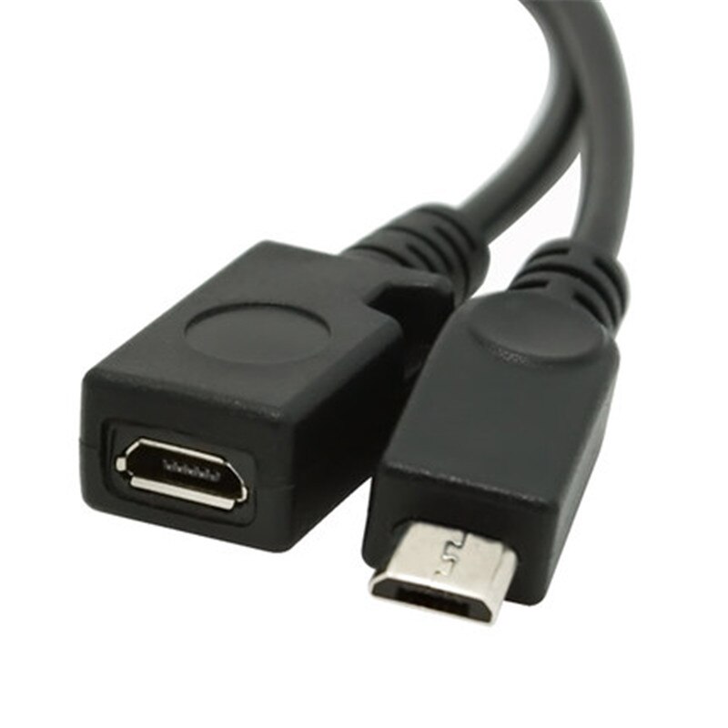 2 in 1 OTG Adapters micro usb male female to USB female cable OTG adapter for Andriod Phone