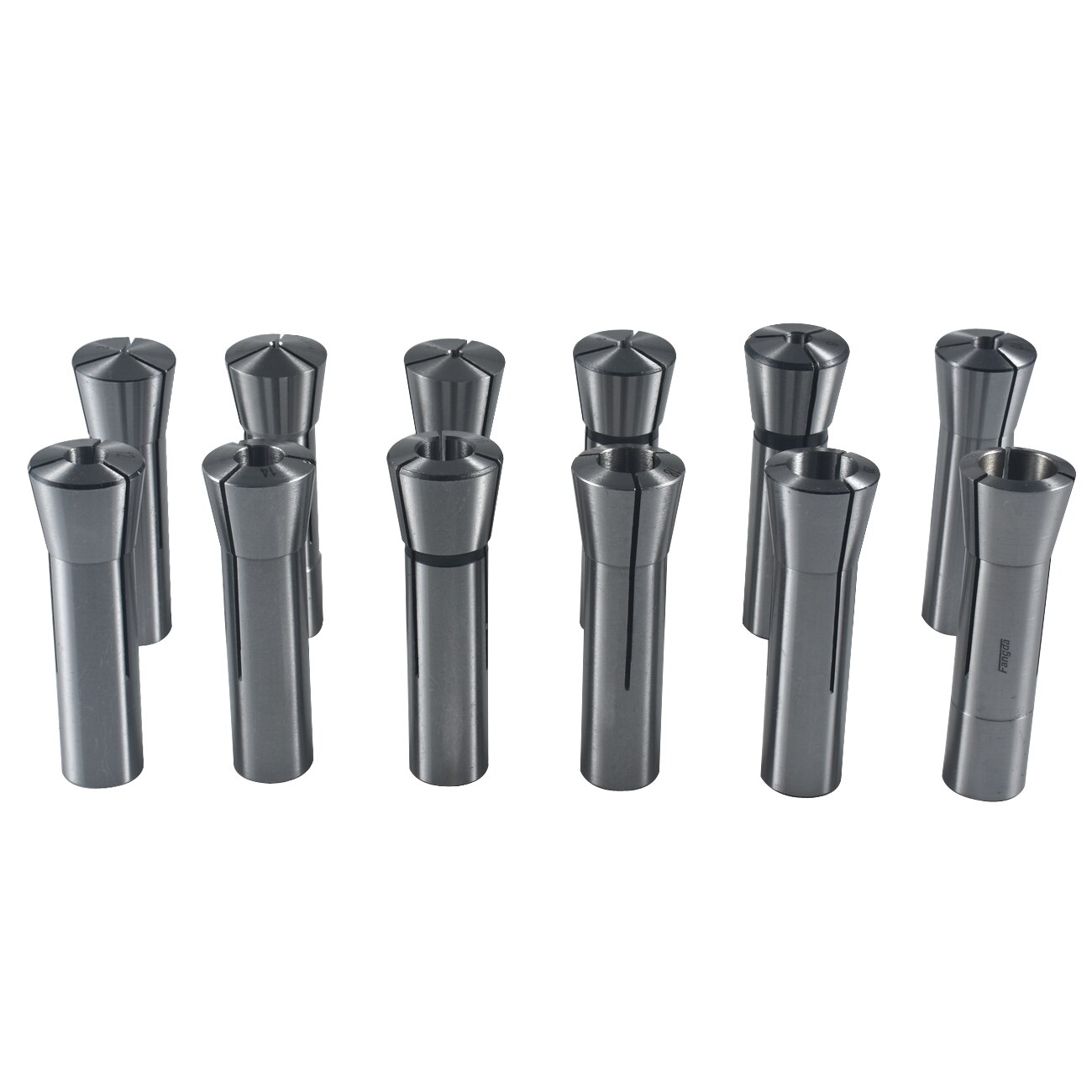 Precision Machine Tool Collets 6-Piece R8 Collet Set - Fractional