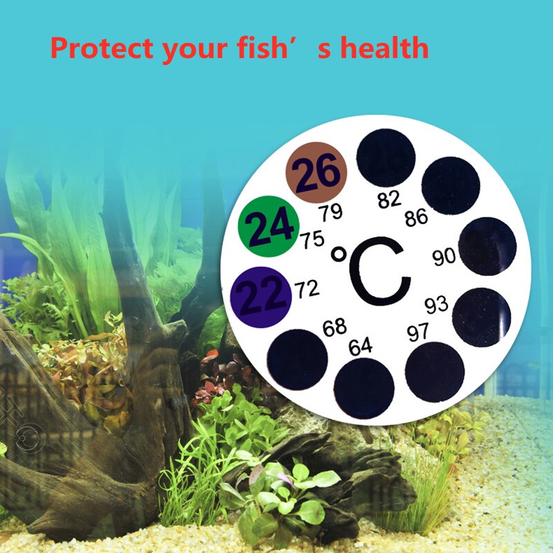 1/3/5PCs Stick-on Digital Aquarium Fish Tank Fridge Thermometer Sticker Measurement Stickers Temperature Control Tools Products