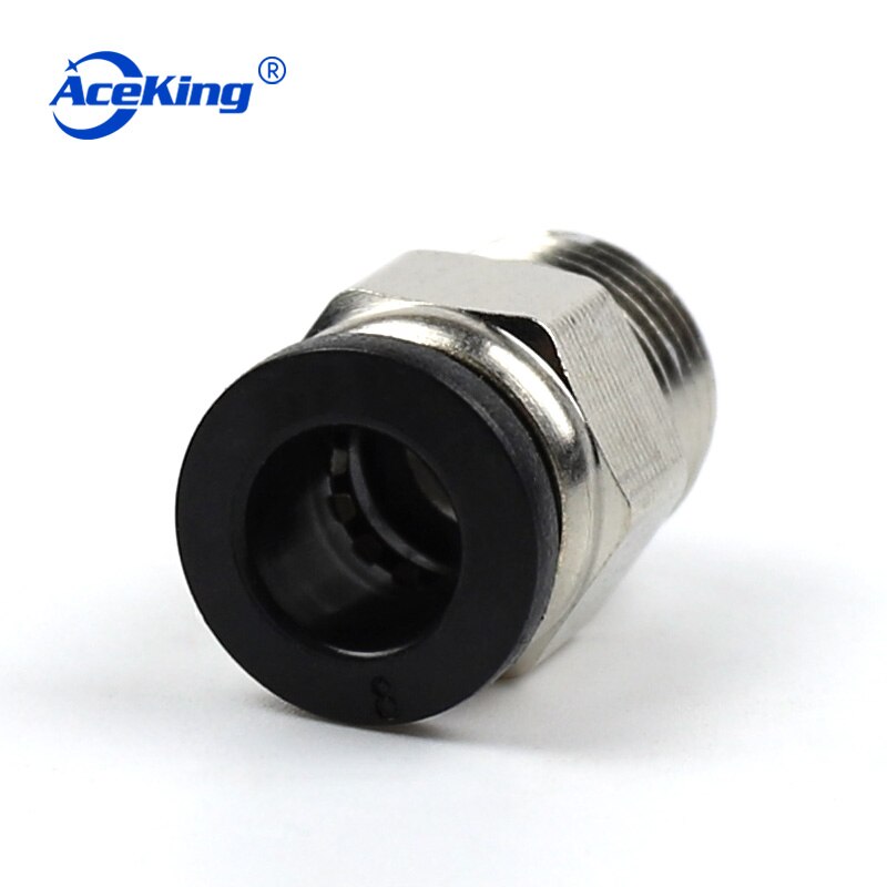 PC Pneumatic quick connector gas pipe quick thread straight pc4pc6pc8pc10pc12-m5-02-01-03-04