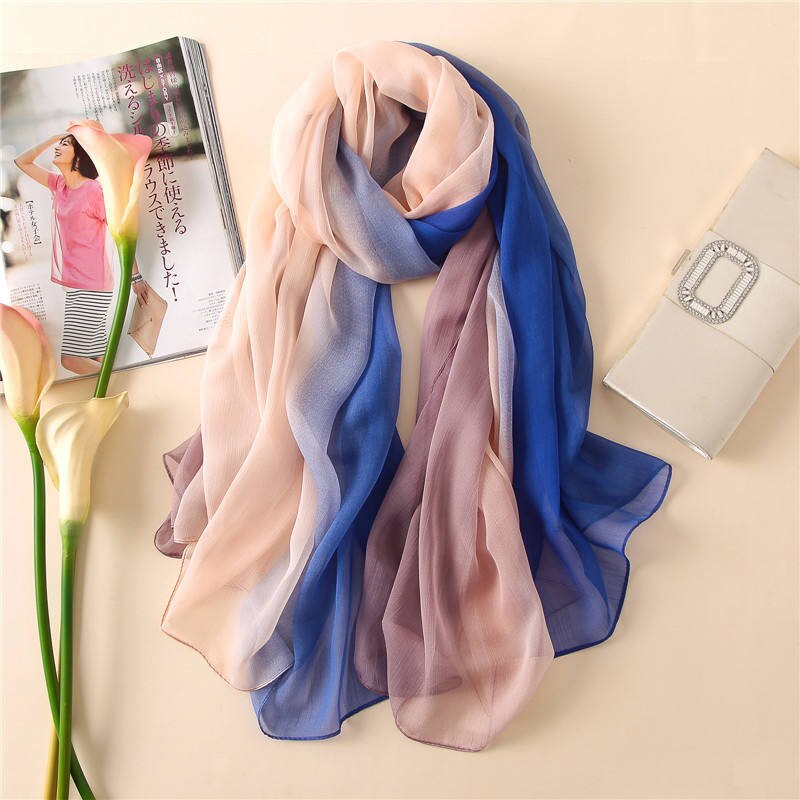 Sommar multifunktion stor sjal chiffong strandhanddukar enkel stil bikini täcka upp sarong klänning pareo strand utomhus rekvisita: 3