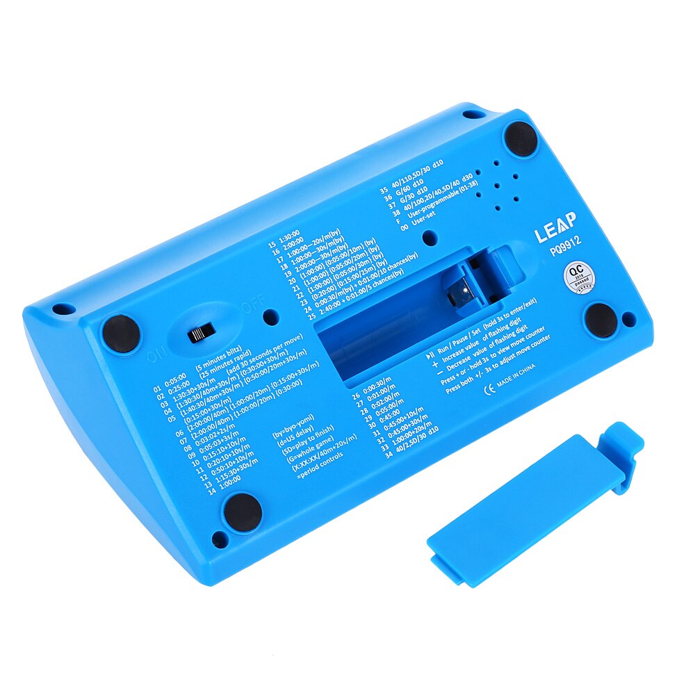 salto PQ9912 Professionale Orologio di Scacchi Digitale Conteggio Imbottiture Timer Novità Multiuso Pratico gioco concorrenza contare su Lettore