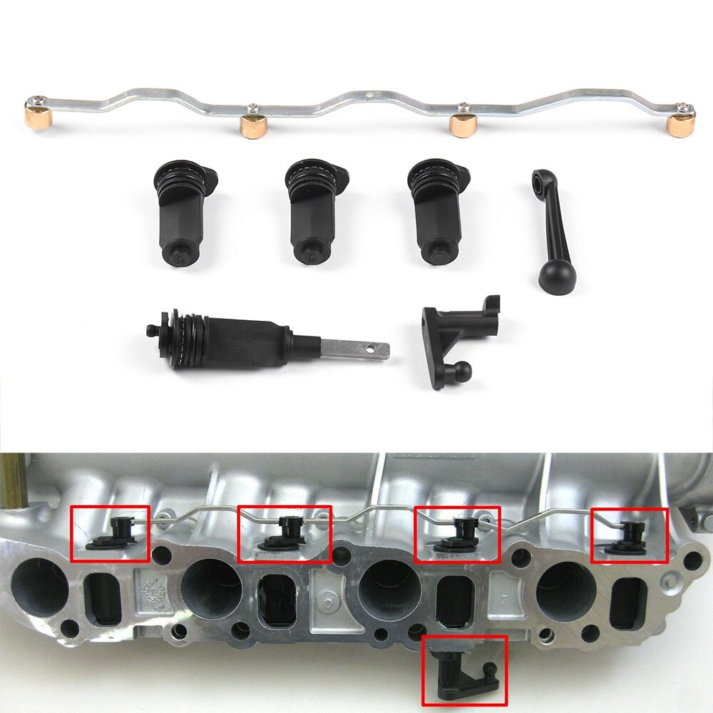 Lodenqc Ansaugkrümmer Strudel Klappen für Saab Vauxhall Astra H Zafira B Vectra C Signum 1,9 BX102046