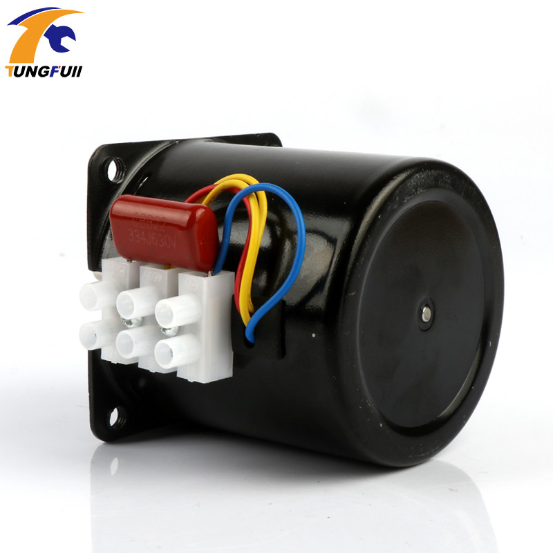 60KTYZ AC dauerhaft Magnet Synchron Motor- 220V Getriebe Motor- Miniatur niedrig Geschwindigkeit Große Drehmoment Kleine Motor-