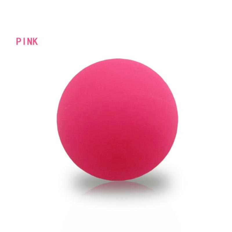 Pelota de masaje, Hockey, pelota para hacer ejercicio para liberación miofascial, terapia de puntos de disparo, masaje de cuerpo completo, 63mm, producto en oferta: 08