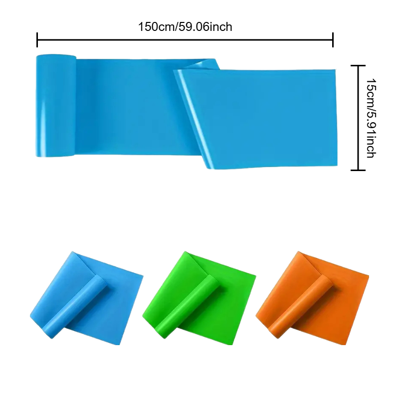 Bande de résistance Portable pour Yoga, Pilates, longue entraînement, extensible, pour thérapie physique, bas du corps, exercice élastique de force à domicile