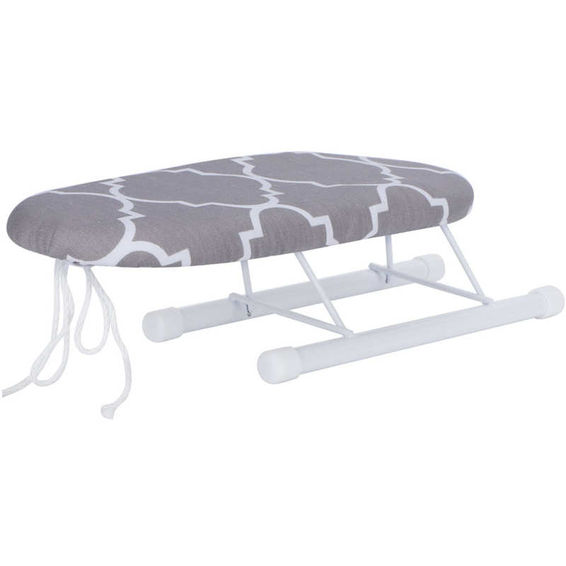 Mini Strijkplank Opvouwbare Mouwen Manchetten Kragen Strijken Tafel Voor Home Reizen Gebruik Wasserijbenodigdheden: Bruin