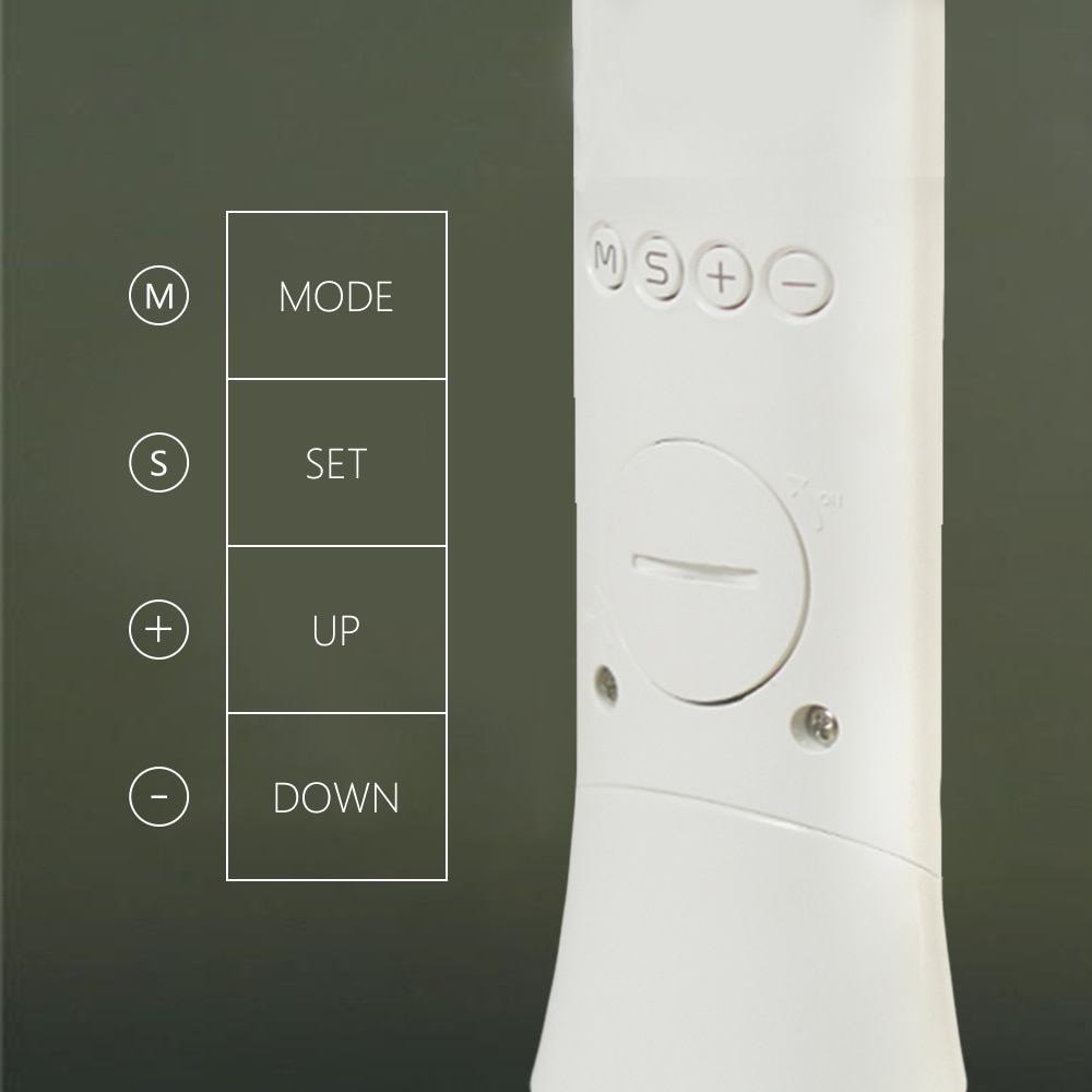 LED Desk Lamp Foldable Dimmable Touch Table Lamp with Calendar Temperature Alarm Clock table Light night lights LAOPAO