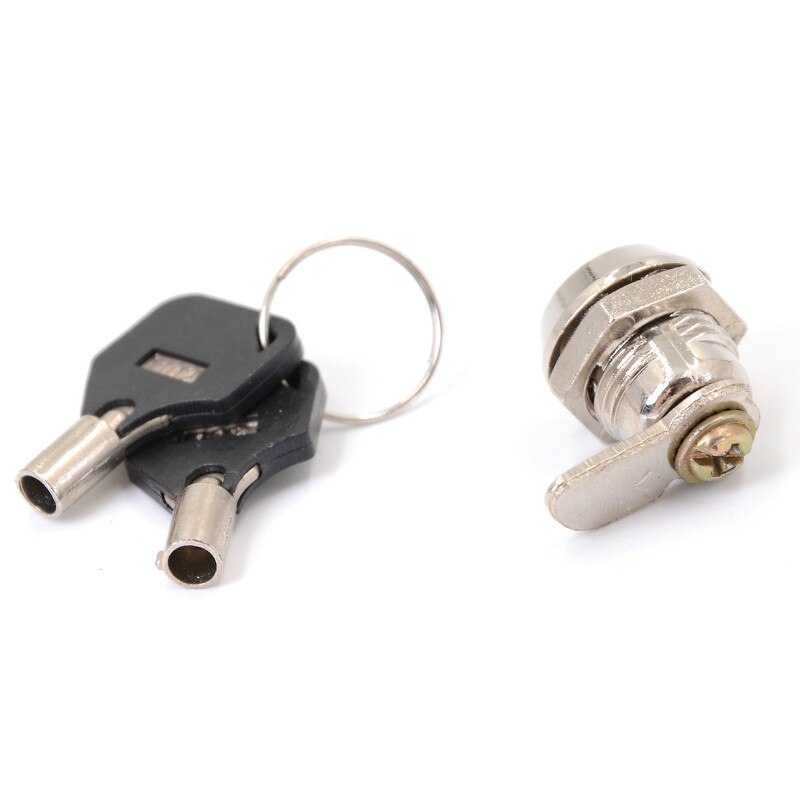 1PC Locks With Keys Cam Cylinder Locks Door Cabinet Mailbox Cabinet Drawer Locker Security Furniture Cabinet Door Computer: as pic