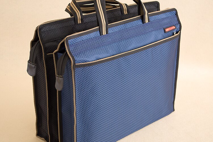 Bolsa de archivo de papel impermeable para maestro/marido/papá, tamaño grande, informal, libro de trabajo, revista, documentos, bolsa de portátil con mango negro simple
