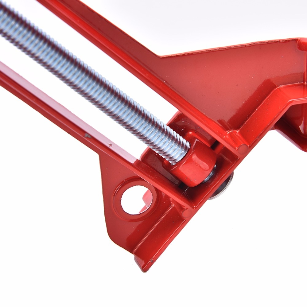 Red Adjustable Jaws 90 Degree Right Angle Clip Aluminum Picture Frame Corner Clamp Woodworking Hand Tool Kit