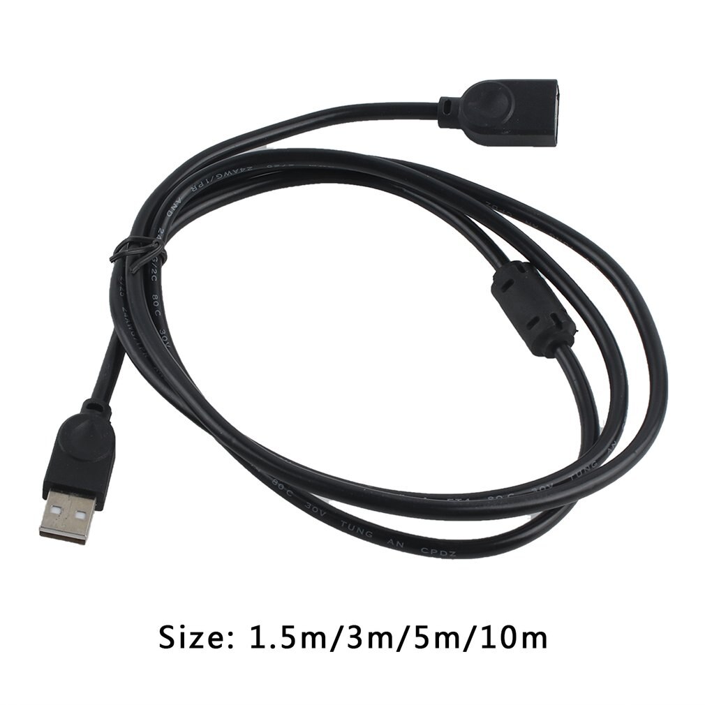 Extension Cable USB Female To Dual USB Male Data Hub Power Adapter Y Splitter USB Charging Power Cable Cord