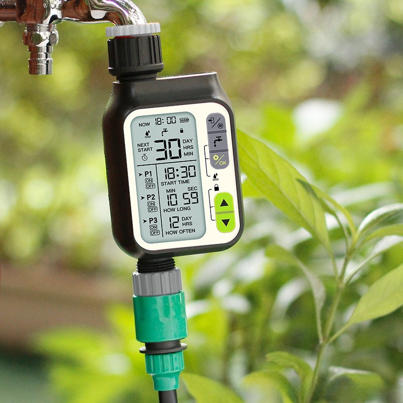 Automatisk vanding timer regnvandssensor have automatisk vander intelligent kunstvandingscontroller hjemmevandingsenhed