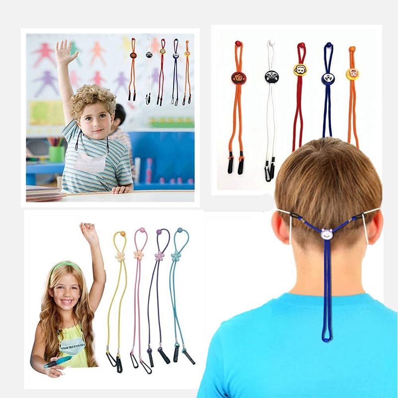 Adjustable Face Mask Lanyard Handy Convenient Hold... – Vicedeal