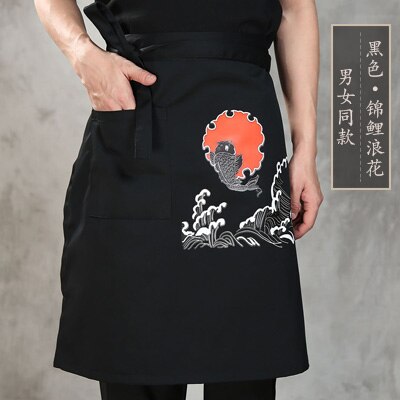 Japanese Style Sushi Restaurant Cook Chef Aprons Cafe Hotel Waitress Kitchen Apron Cotton Linen Different Kinds