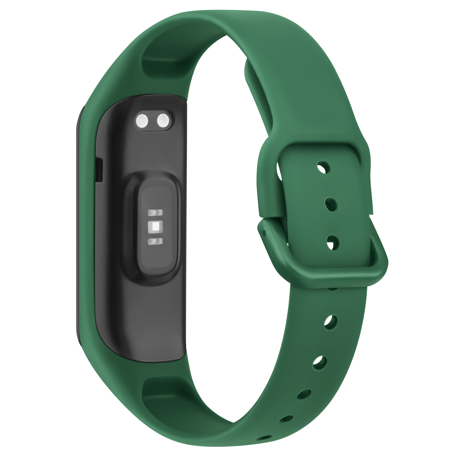 Miękki silikonowy pasek do Samsung Galaxy Fit 2 Wymiana bransoletki z paskiem do Samsung Galaxy Fit 2 Pasek do zegarka Opaska na nadgarstek: Biały czarny