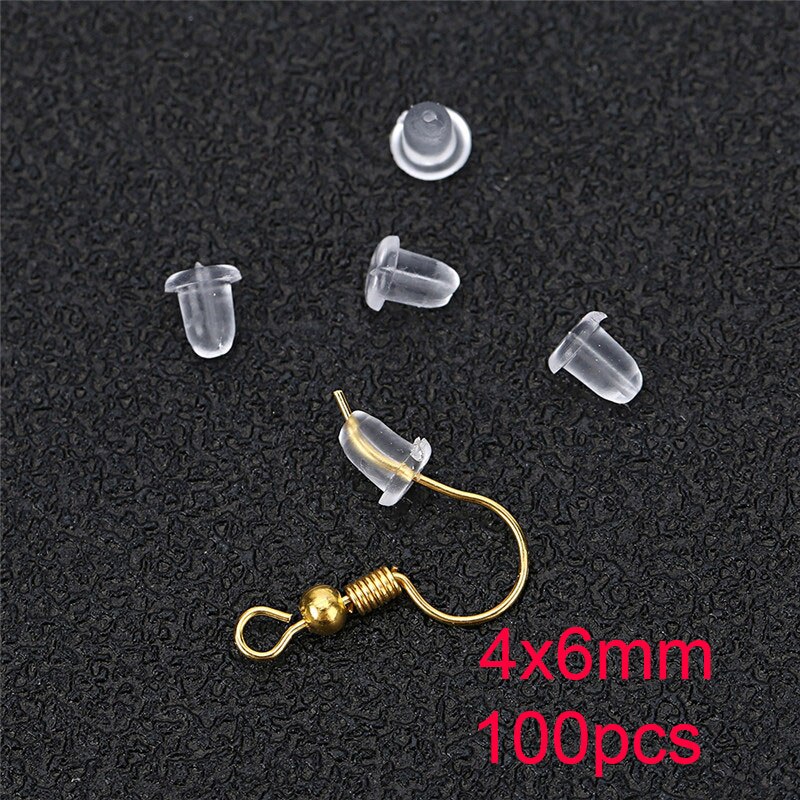 50 stuks 925 Sterling Verzilverd Oorbellen Haken Hypoallergeen Anti Allergie Oorbel Sluitingen Veel Voor Diy Sieraden Maken Benodigdheden: YELLOW