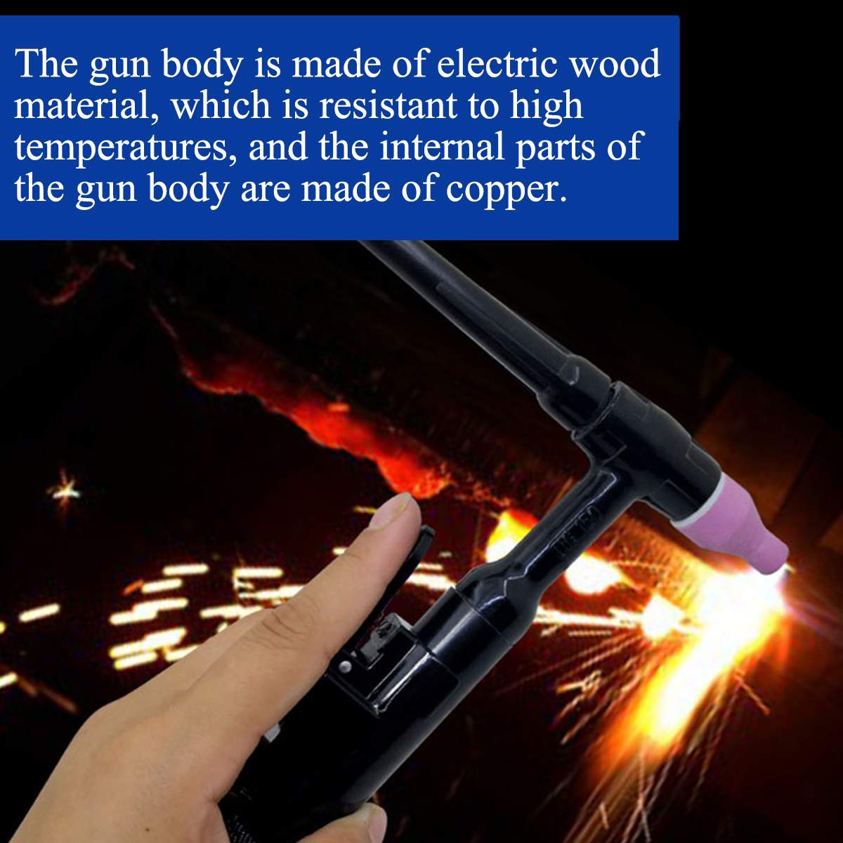 Air Plasma Cutter Tig Argon Air Pilot Arc Torch 4M Plasma Cutting Torch M16x1.5 Interface Welding Plasma Cutter Cutting Torch