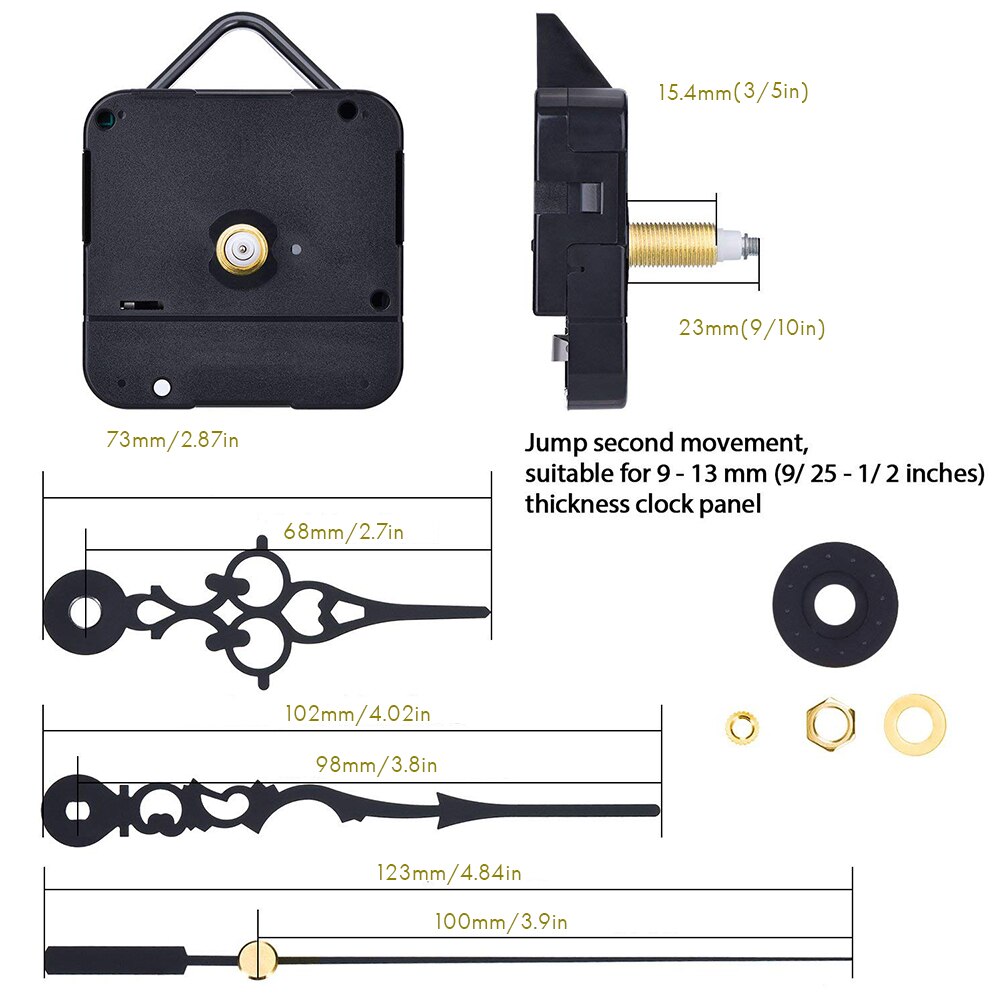 High Torque Quartz Clock Accessories Replacement M... – Grandado