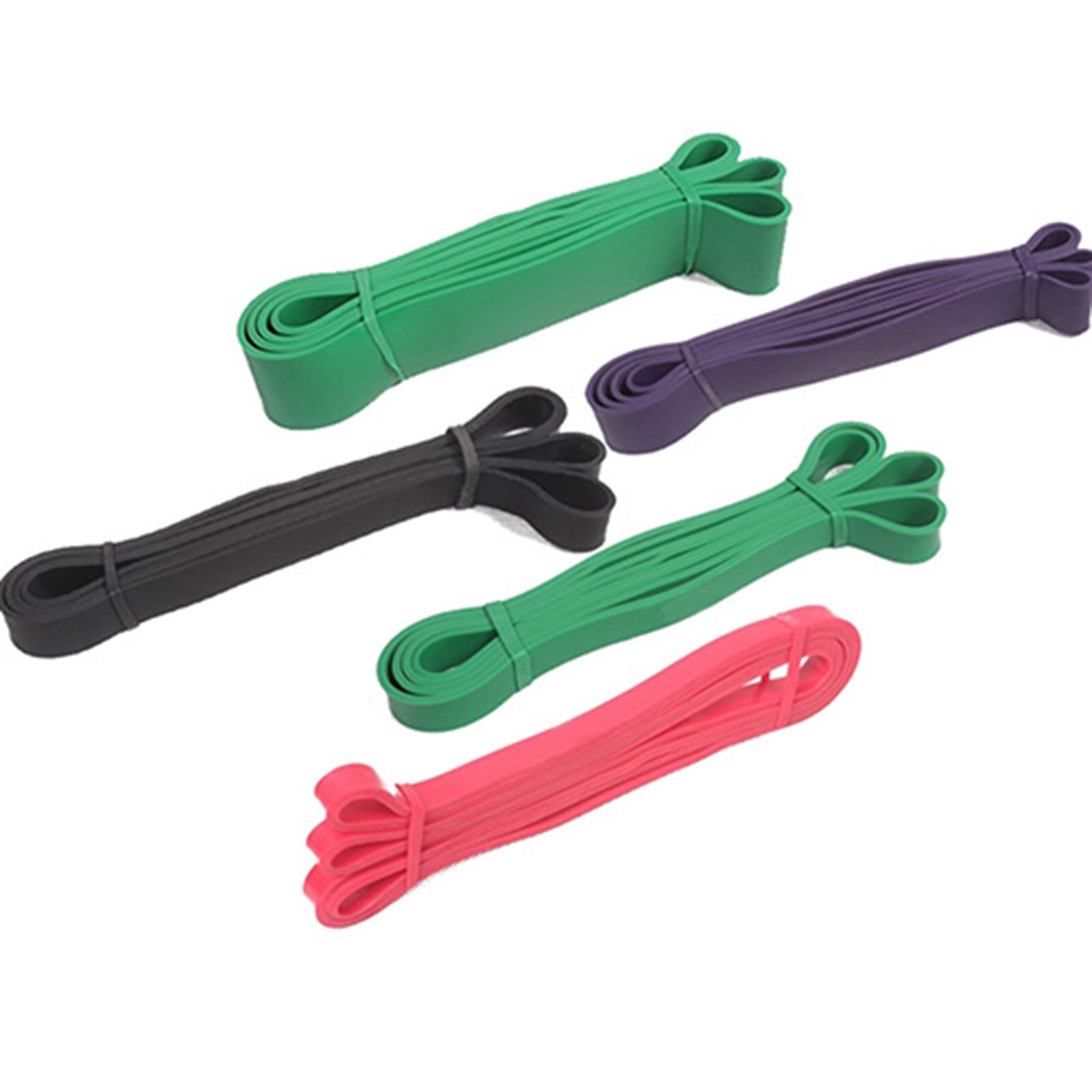 Resistance Bands Exercise Elastic Natural latex Workout Ruber Loop Strength rubber band for Fitness Equipment Training Expander