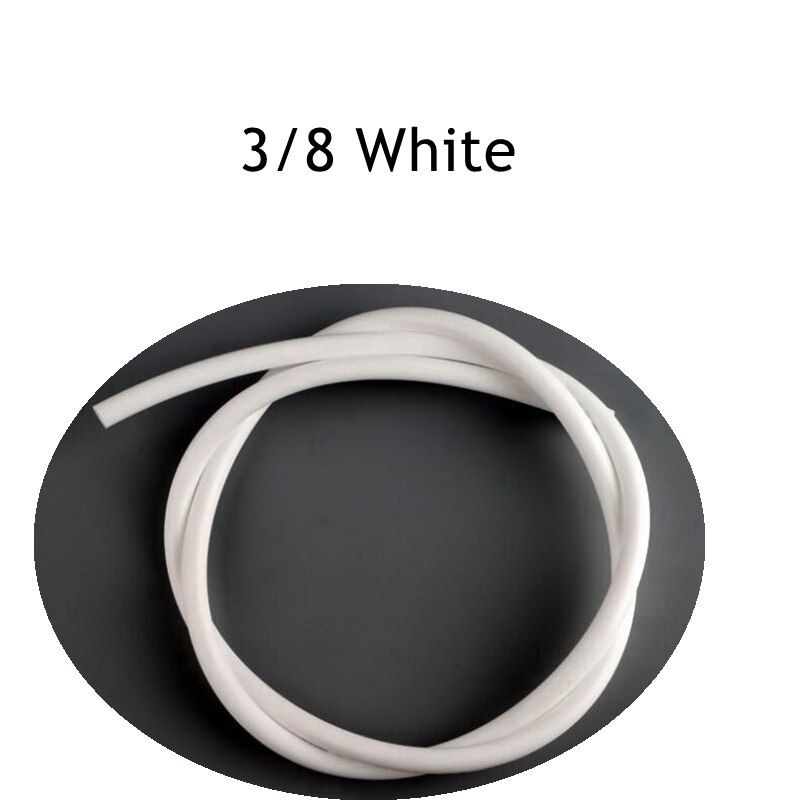 5m/viel 1/4'' 3/8'' PE Rohr Weiß/verrotten/Blau/Schwarz/transparent Lebensmittel Klasse flexibel haushalt RO Wasserfilter Schlauch Sanitär: 3 8 weiß