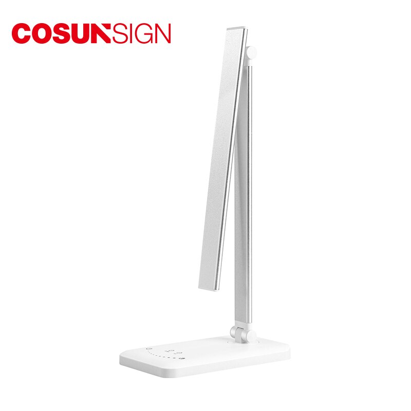 Desk Lamp 5 Lighting Modes LED Table Lamps Timing Desk Reading Light Foldable Rotatable Touch Switch With USB Charging Port