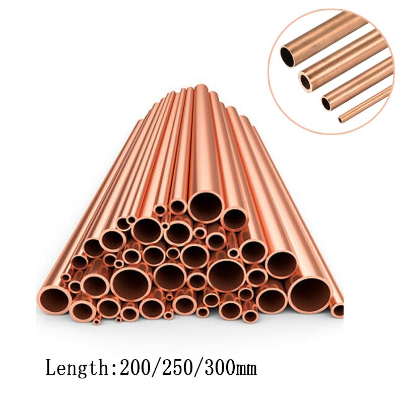 Tube de plomberie en cuivre de , 1 pièce, longueur 200/250/300mm, diamètre intérieur 1mm - 16mm