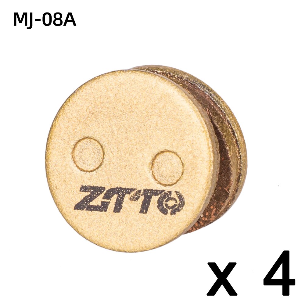 ZTTO 4 paires de plaquettes de frein de vélo entièrement en métal vtt pour MT200 M8000 M785 G03TI G04TI Code de guidage DB1 BB5 CR MT2 MT4 R1 frein à disque de vélo