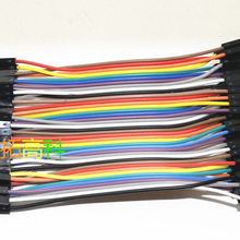 40 Stks/partij 10Cm 2.54Mm 1pin Vrouw Tot Vrouw Jumper Wire Dupont Kabel Voor De Broodplank Power Module