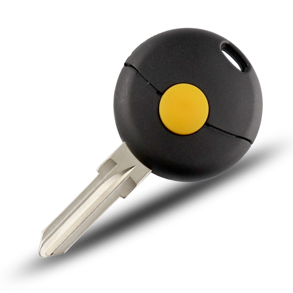 YIQIXIN 1 bouton pour Benz Mercedes Smart Fortwo 450 Cabrio City Cross Forfour W124 W202 W210 coque de clé de voiture à distance housse Fob
