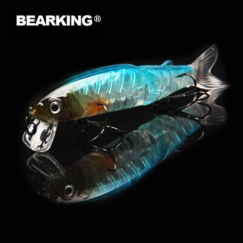 Bearking-leurre rigide pour la pêche au lac, en rivière, appât Wobblers à manivelle, appât artificiel de type Wobblers, 113mm, 13.7g, 0.9 à 1.8m, 1 unité: E