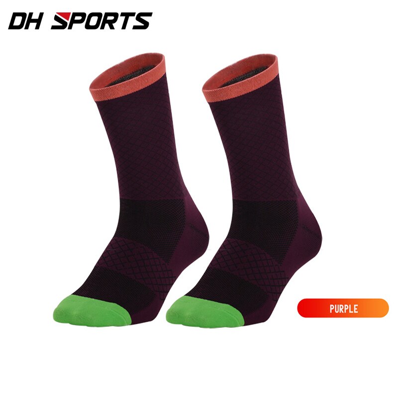 Dh sports mens bästa road cykelstrumpor kvinnors prestanda cykelstrumpor kille coola cykelstrumpor mtb flickor porslin atletisk: 2