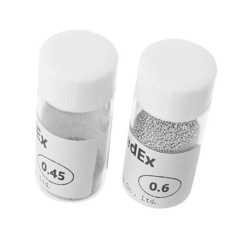 1impostato BGA Reballing direttamente stampino di calore pasta per saldatura stazione di sfere di latta kit di Reball BGA in maglia d'acciaio per riparazione di rilavorazione SMT