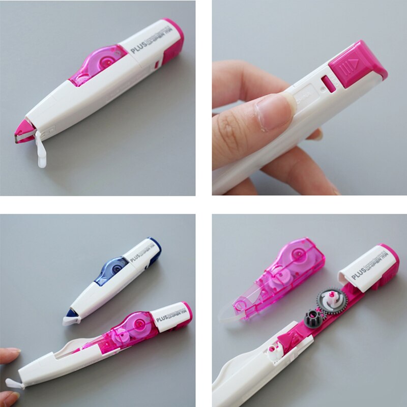 6M Cute Replaceable Correction Tape Japanese Stationery Correction Tool White Stickers Kids Students Office School Supplies