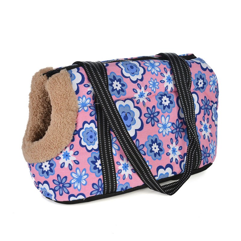 Outdoor Travel Pet Sling Bag Classic Pet Carrier For Small Dogs Cozy Soft Puppy Cat Dog Bags Backpack Pug Pet Supplies: L 50 x 23 x 28 CM / with fur3