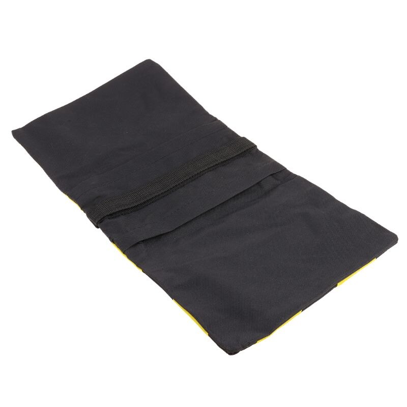 Dual Zipper Balance Sandbag Orange Black Stripes Photography Sand Bag for Tripod XXUC