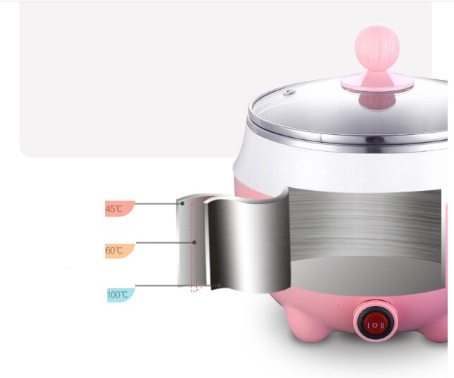 Electric cooker household student dormitory mini breakfast omelet 3in1 Stir-fry chafing dish braising steaming frying boiling