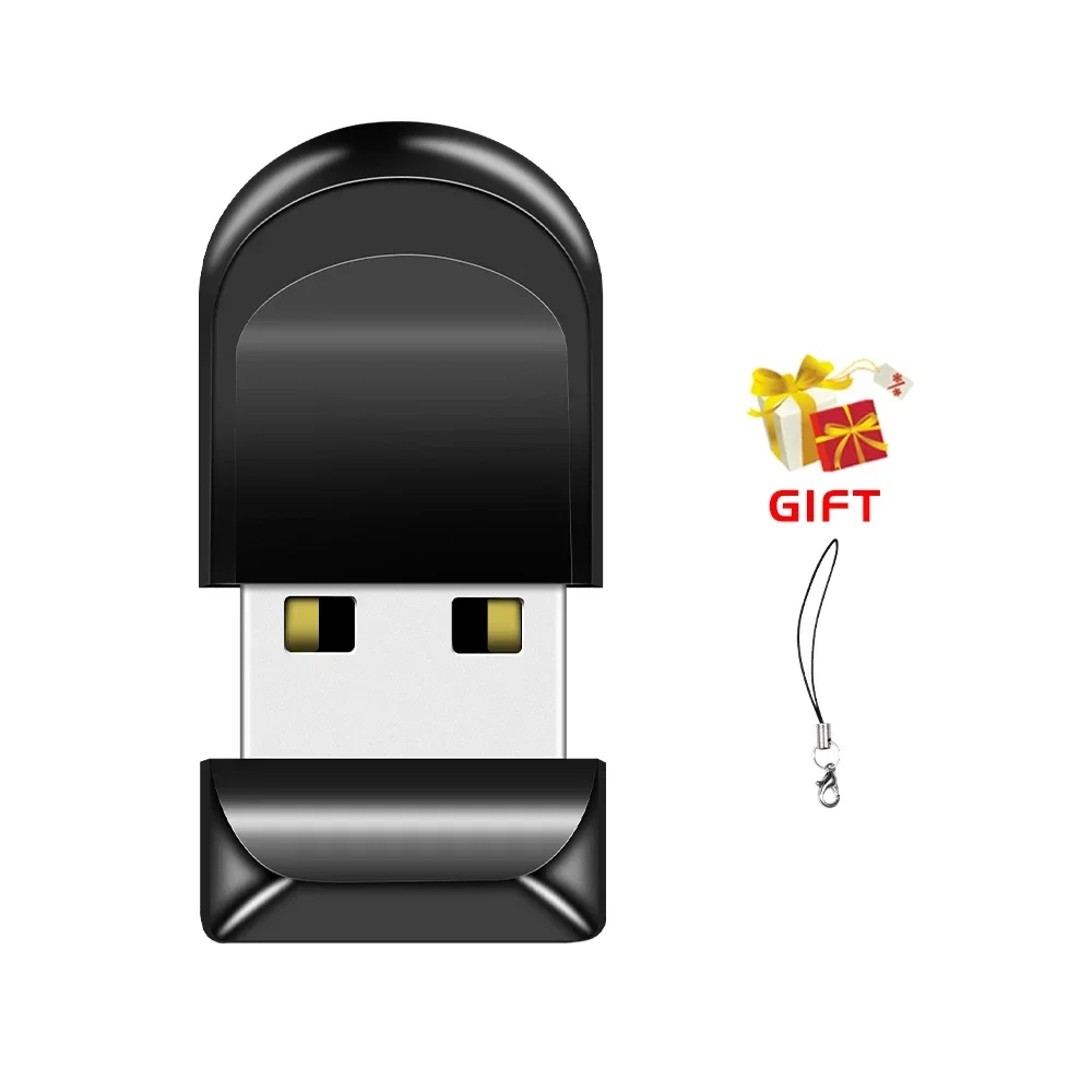 Super Mini USB Flash Drive, externe Memory Stick, 8GB, 4GB, 16GB, 32GB, 64GB, 128GB, , beste cadeau: Black / 50GB