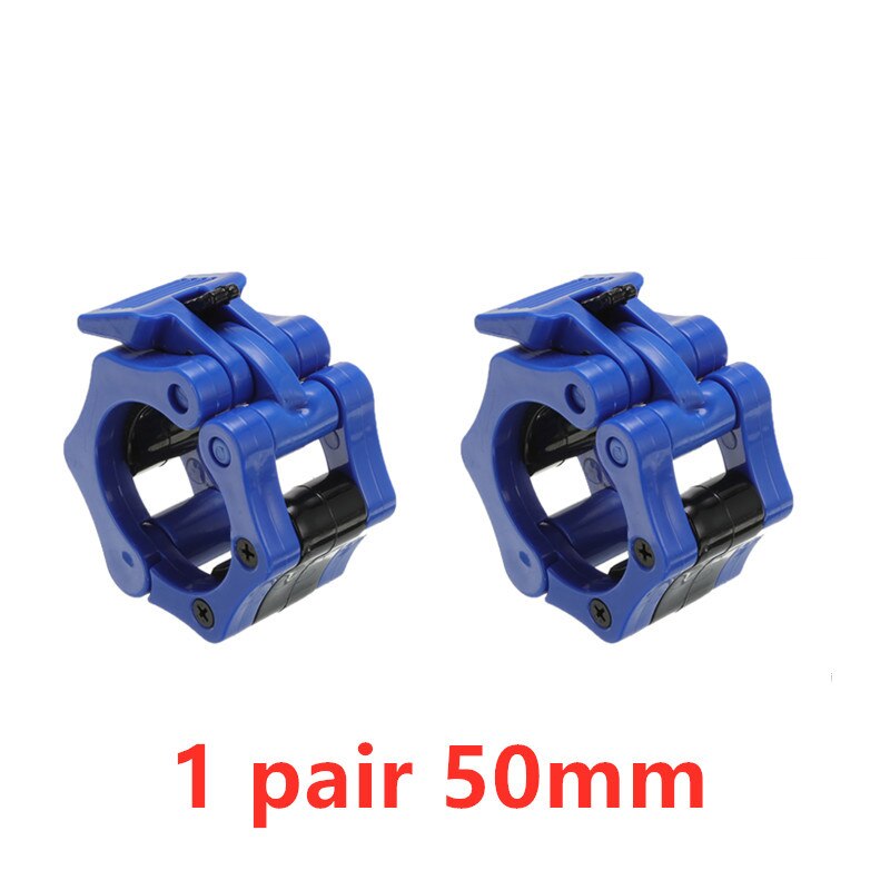 28mm 30mm 50mm Barbell Kragen Schloss Dumbell Clips Clamp gewichtheben Bar Gym Dumbell Clamp Frühling Clips gewicht Hebe Lock: Tiefe Blau