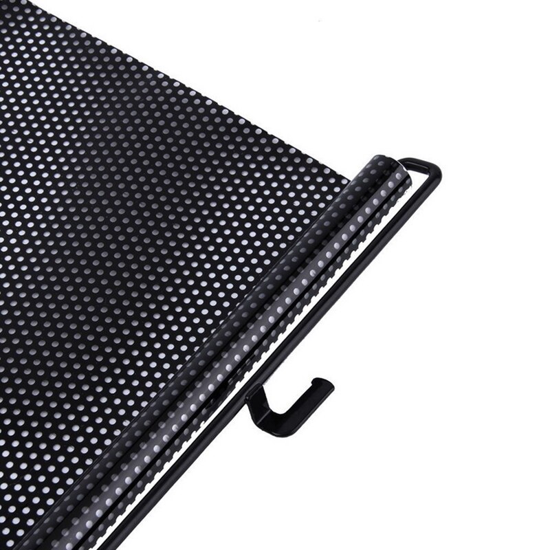 Black Auto Accessories Retractable Side Window Car Sun shade Curtain Automatic Sunscreen Roller Blinds Window Film